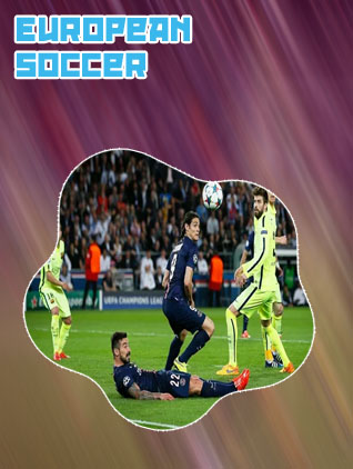 European soccer matches today