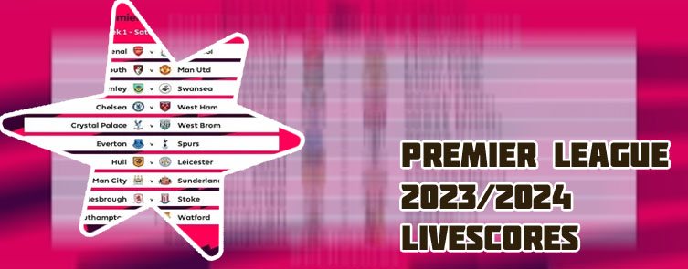 Premier league fixtures and results